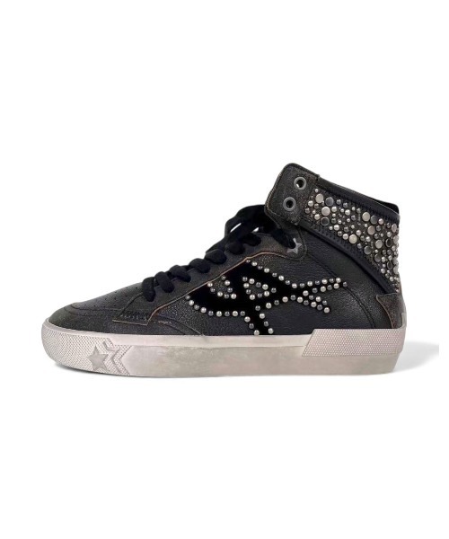 ASH（アッシュ）の「【MELROSE STUDS】スタッズハイカットスニーカー（スニーカー・レディース・ブラック・36/37/38/39）」の8枚目の写真
