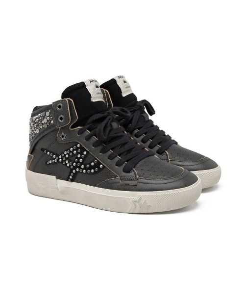 ASH（アッシュ）の「【MELROSE STUDS】スタッズハイカットスニーカー（スニーカー・レディース・ブラック・36/37/38/39）」の11枚目の写真