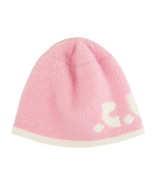 Rest&Recreation（レストアンドレクリエーション）の「Rest&Recreation/レストアンドレクリエーション RR REVERSIBLE BEANIE ビーニー（ニットキャップ/ビーニー・レディース・ピンク/グレー・FREE）」の12枚目の写真