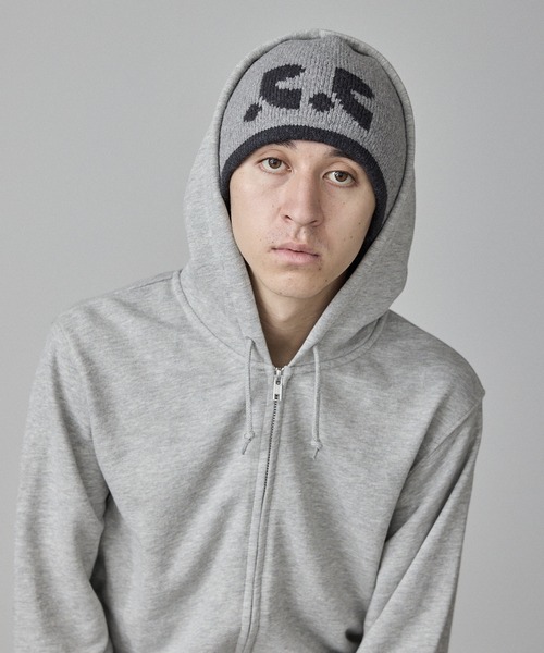 Rest&Recreation（レストアンドレクリエーション）の「Rest&Recreation/レストアンドレクリエーション RR REVERSIBLE BEANIE ビーニー（ニットキャップ/ビーニー・レディース・ピンク/グレー・FREE）」の19枚目の写真