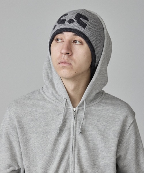 Rest&Recreation（レストアンドレクリエーション）の「Rest&Recreation/レストアンドレクリエーション RR REVERSIBLE BEANIE ビーニー（ニットキャップ/ビーニー・レディース・ピンク/グレー・FREE）」の20枚目の写真