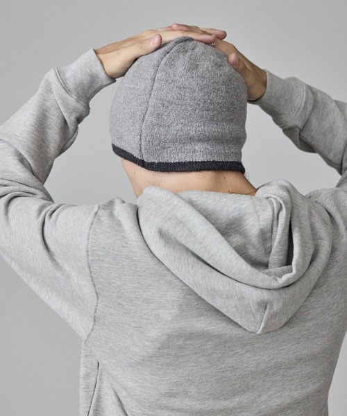 Rest&Recreation（レストアンドレクリエーション）の「Rest&Recreation/レストアンドレクリエーション RR REVERSIBLE BEANIE ビーニー（ニットキャップ/ビーニー・レディース・ピンク/グレー・FREE）」の16枚目の写真
