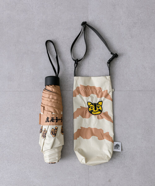 ear PAPILLONNER(イアパピヨネ)の「虎屋ういろ×ear晴雨兼用折り畳み傘(折りたたみ傘・レディース・ベージュ・FREE)」の7枚目の写真