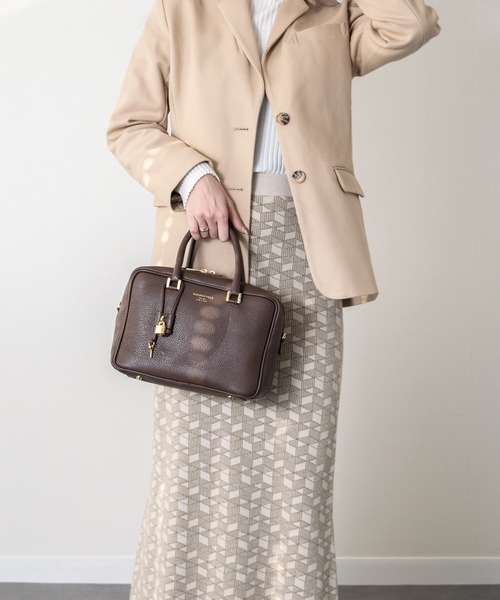 セール】【CHRISTIAN VILLA】キーチャーム付きベーシックレザー