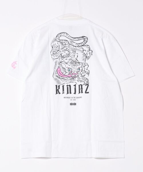 NO WAY(ノーウェイ)の「/KINJAZ/Graphic T(Tシャツ/カットソー・メンズ・ブラック/ホワイト・LARGE/MEDIUM)」の3枚目の写真