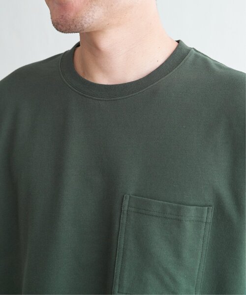 ikka（イッカ）の「ストレッチインレイ7分袖Tシャツ（Tシャツ/カットソー・メンズ・ブラック/オリーブ/ホワイト・M/L/XL/S）」の22枚目の写真