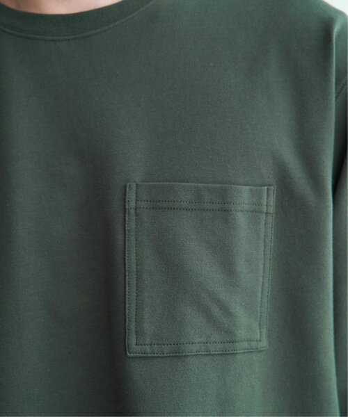 ikka（イッカ）の「ストレッチインレイ7分袖Tシャツ（Tシャツ/カットソー・メンズ・ブラック/オリーブ/ホワイト・M/L/XL/S）」の21枚目の写真