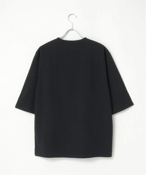 ikka（イッカ）の「ストレッチインレイ7分袖Tシャツ（Tシャツ/カットソー・メンズ・ブラック/オリーブ/ホワイト・M/L/XL/S）」の14枚目の写真