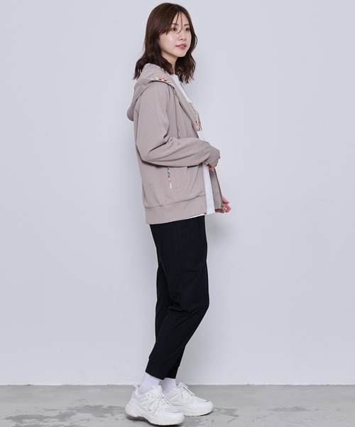 Arnold Palmer（アーノルドパーマー）の「シェア ウールライク フルジップパーカー（パーカー・レディース・ネイビー/オートミール/グレイッシュベージュ・LL/L/M/S/XS）」の9枚目の写真