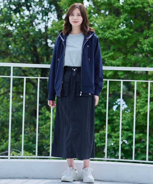 Arnold Palmer（アーノルドパーマー）の「シェア ウールライク フルジップパーカー（パーカー・レディース・ネイビー/オートミール/グレイッシュベージュ・LL/L/M/S/XS）」の15枚目の写真