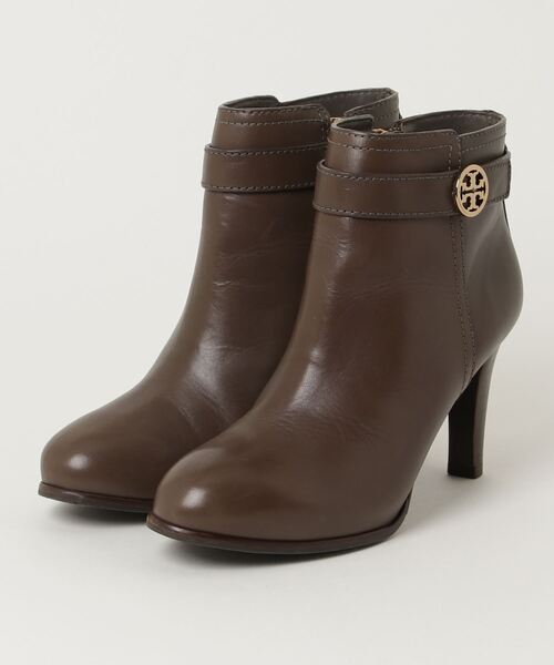 Tory Burch トリーバーチ レザーヒール ショートブーツ（トリーバーチ 