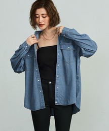 SOMETHING（サムシング）の「SOMETHING ビッグデニムシャツ（シャツ/ブラウス）」