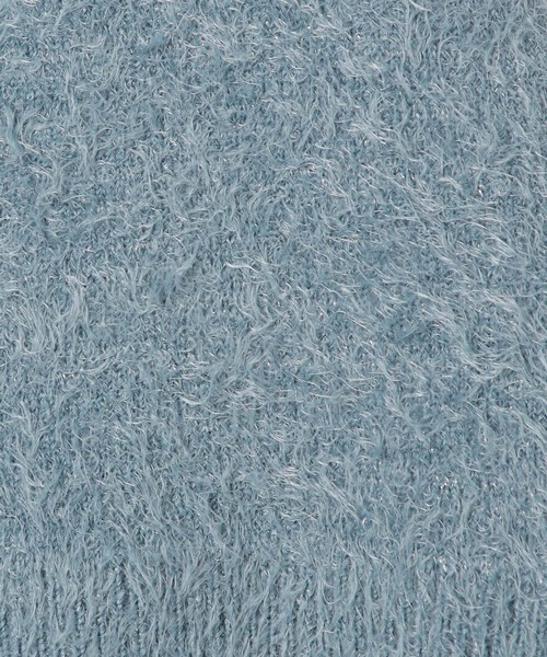 LEPSIM(レプシィム)の「7ゲージフェザーショートベスト 137512(ベスト・レディース・ライトブルー/チャコールグレー/ブラウン/オフホワイト・FREE)」の8枚目の写真