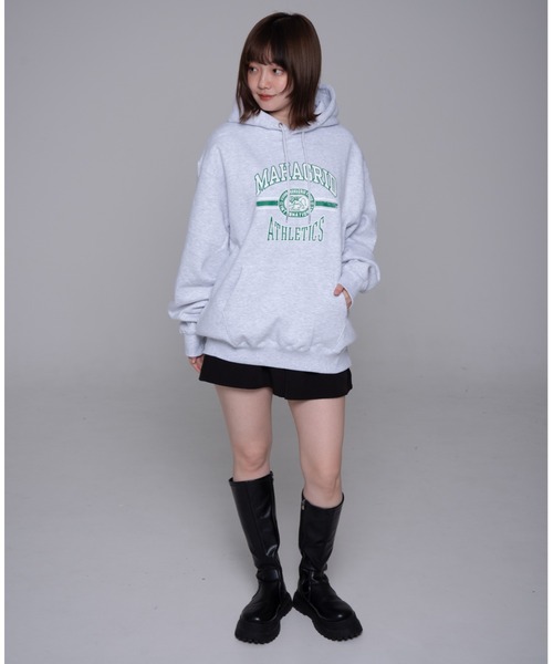 mahagrid/マハグリッド』 LION ATHLETICS HOODIE/ライオン