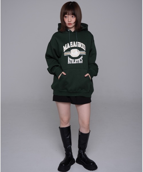 [MAHAGRID] LION ATHLETICS HOODIE /追跡付 mahagrid/マハグリッド』 LION ATHLETICS HOODIE/ライオン