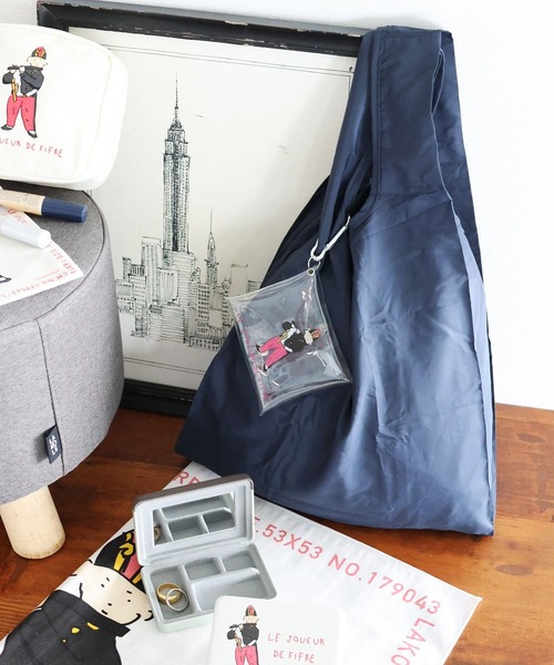 世界の名作]ポーチ付きエコバッグ / 140646（エコバッグ/サブバッグ