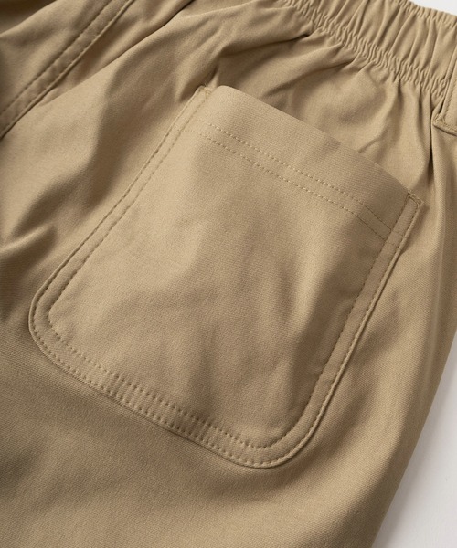 make a ray!（メイク ア レイ！）の「【暖かいパンツ】無地シンプルデザイン 高ストレッチ スリムテーパード イージーパンツ/リラックスパンツ（チノパンツ・レディース・アイボリー/カーキ/ブラック/ベージュ/グリーン・L/M）」の12枚目の写真