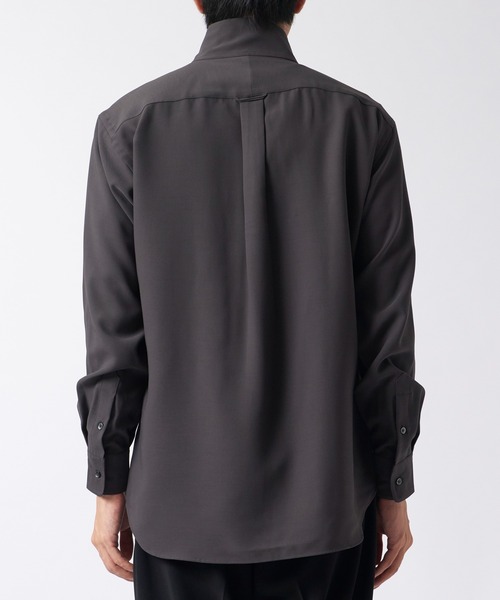 RAINMAKER(レインメーカー)の「【RAINMAKER/レインメーカー】HIGH NECK COLLAR SHIRT(シャツ/ブラウス・メンズ・ブラック/ベージュ/アイボリー・4/3)」の11枚目の写真