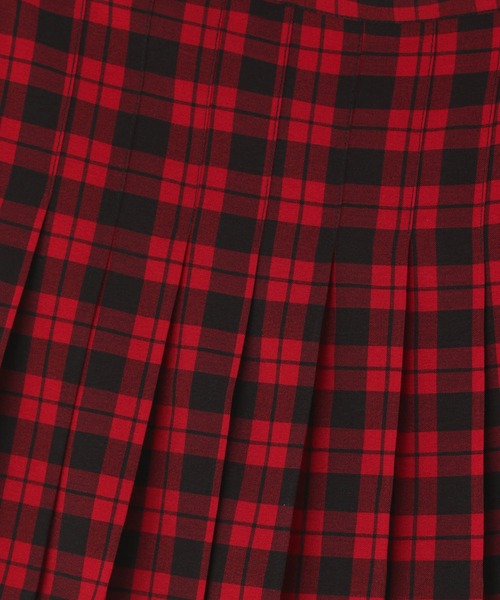 LOWRYS FARM（ローリーズファーム）の「アシメキルトプリーツスカート　150285（スカート・キッズ・ネイビー/レッド・150cm/140cm/130cm/120cm/110cm）」の11枚目の写真