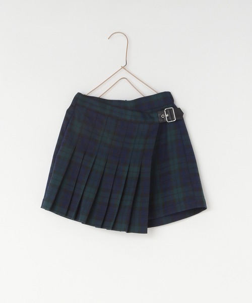 LOWRYS FARM（ローリーズファーム）の「アシメキルトプリーツスカート　150285（スカート・キッズ・ネイビー/レッド・150cm/140cm/130cm/120cm/110cm）」の20枚目の写真