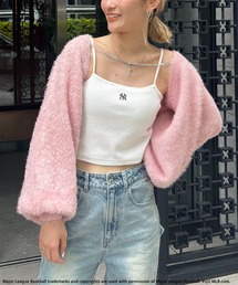 SPIRALGIRL | ラメシャギーチェーン付きボレロカーデ(カーディガン/ボレロ)