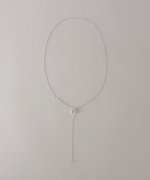 ＜Soierie＞Ornaments slim lariat ネックレス