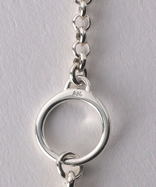 Soierie(ソワリー)の「<Soierie>Ornaments slim lariat ネックレス(ネックレス・レディース・シルバー・FREE)」の7枚目の写真