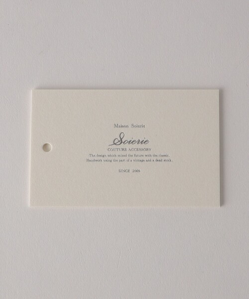 Soierie(ソワリー)の「<Soierie>Ornaments slim lariat ネックレス(ネックレス・レディース・シルバー・FREE)」の13枚目の写真
