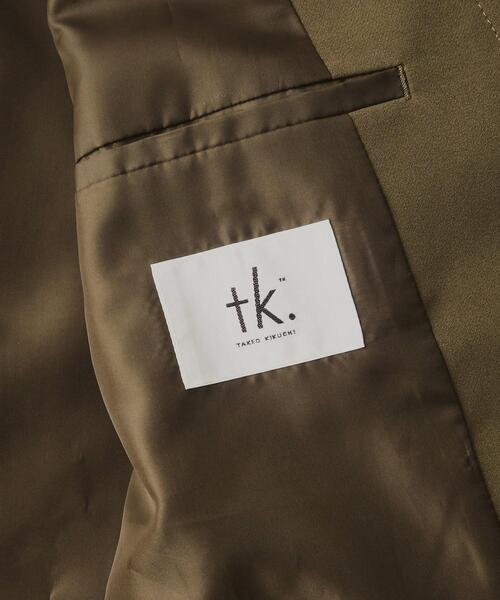tk.TAKEO KIKUCHI（ティーケータケオキクチ）の「◆クラシックオーバージャケット（テーラードジャケット・メンズ・ブラック/グレー系1/ブラウン系・01/02/03）」の12枚目の写真