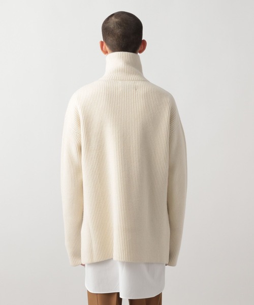 STERNBERG(スタンバーグ)の「ウールカシミヤドライバーズニット(ニット/セーター・メンズ・パープル・MEDIUM)」の10枚目の写真