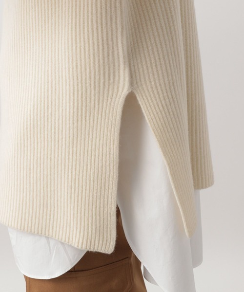 STERNBERG(スタンバーグ)の「ウールカシミヤドライバーズニット(ニット/セーター・メンズ・パープル・MEDIUM)」の13枚目の写真