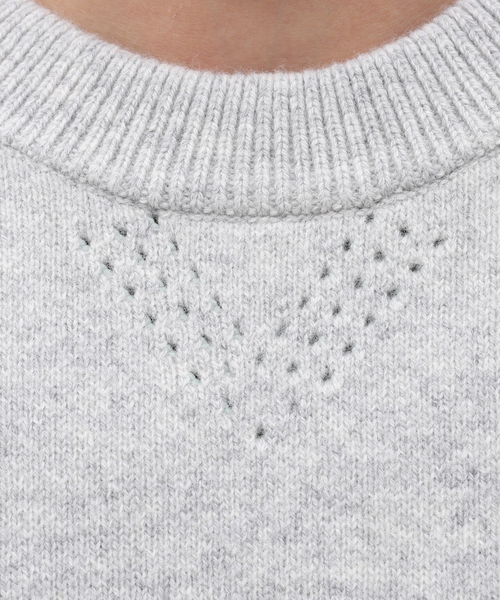 トップス is-ness VENTILATION KNITTED CREW is-ness(イズネス) VENTILATION KNITTED CREW - COLDBECK ONLINE