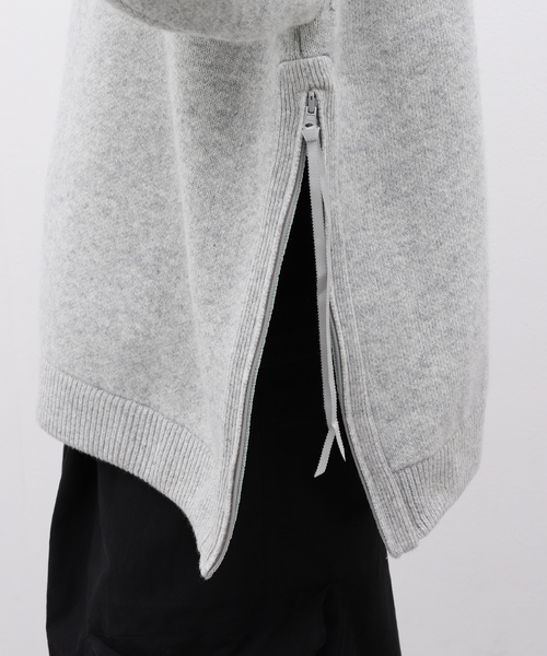 is-ness（イズネス）の「【is-ness / イズネス】VENTILATION KNITTED CREW（ニット/セーター・メンズ・ブラック/ライトグレー/ベージュ・MEDIUM/LARGE）」の14枚目の写真