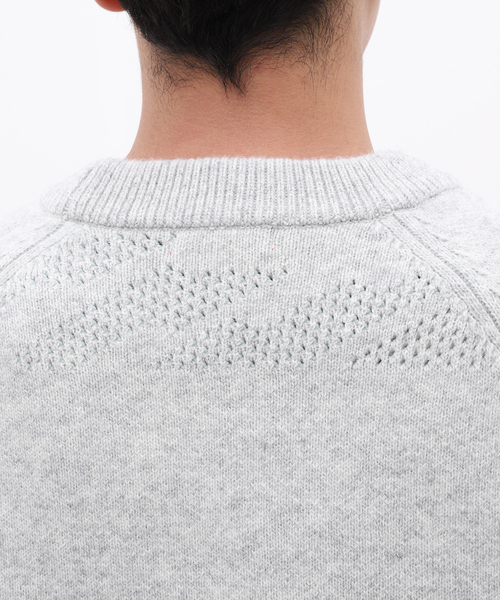 is-ness（イズネス）の「【is-ness / イズネス】VENTILATION KNITTED