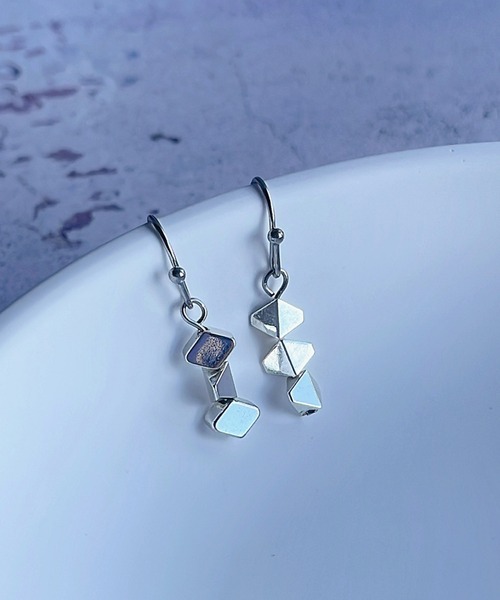 FUNALIVE(ファンアライブ)の「gemstone ピアス(ピアス(両耳用)・レディース・B/I/A/H/E/G/C/D/F・FREE)」の1枚目の写真