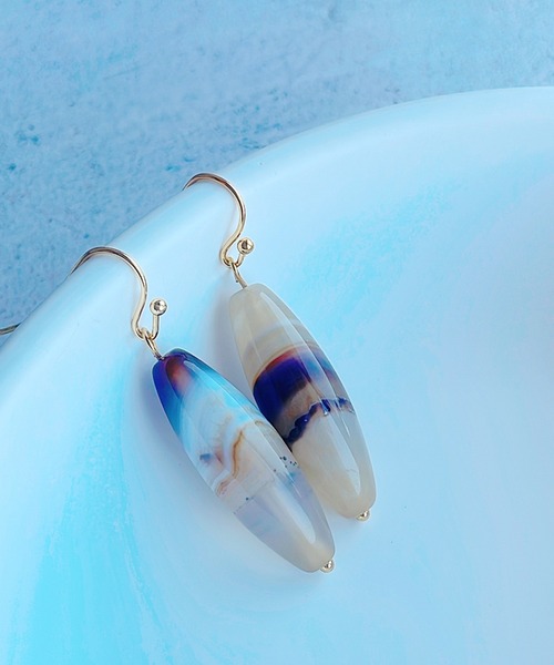 FUNALIVE(ファンアライブ)の「gemstone ピアス(ピアス(両耳用)・レディース・B/I/A/H/E/G/C/D/F・FREE)」の7枚目の写真