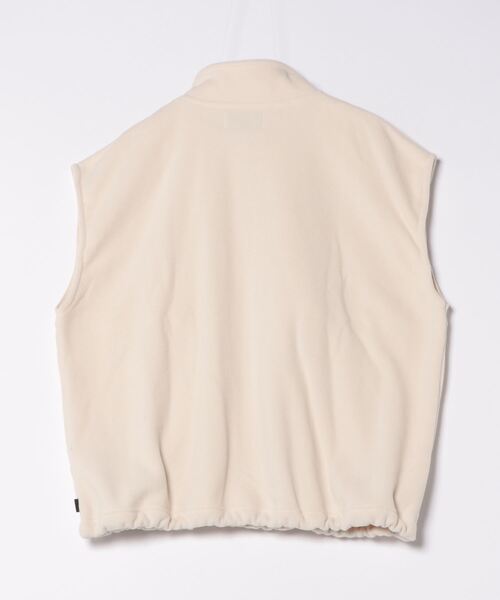 Lee（リー）の「フリース フルジップベスト（ベスト・メンズ・ホワイト/ブラック・SMALL/MEDIUM/LARGE）」の3枚目の写真