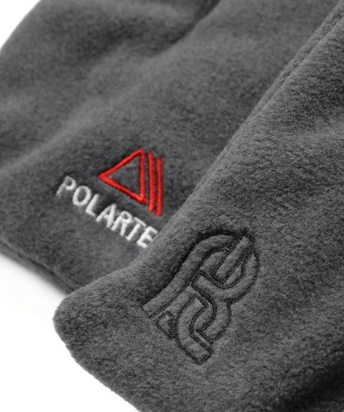 The DUFFER of ST.GEORGE(ザダファーオブセントジョージ)の「〔BLACK LABEL〕POLARTEC "CLASSIC200" MUFFLAR:ポーラテック マフラー(マフラー・メンズ・チャコールグレー/ブラック・F)」の5枚目の写真