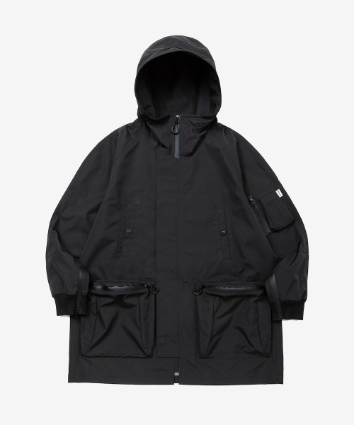 rehacer : 3layer Military Hooted Coat/ ３レイヤー ミリタリーフーテッドコート