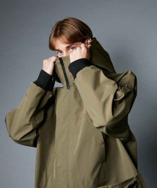 rehacer : 3layer Military Hooted Coat/ ３レイヤー ミリタリーフーテッドコート