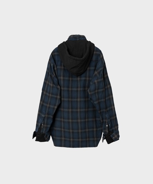 要在庫確認【Maison MIHARAYASUHIRO】SWEAT フード シャツ Maison MIHARA YASUHIRO ONLINE STORE（メゾンミハラヤスヒロ