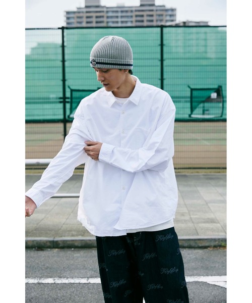 KEBOZ（ケボズ）の「OXFORD SHIRT（シャツ/ブラウス・メンズ・ホワイト/サックスブルー・XL/L/M）」の15枚目の写真