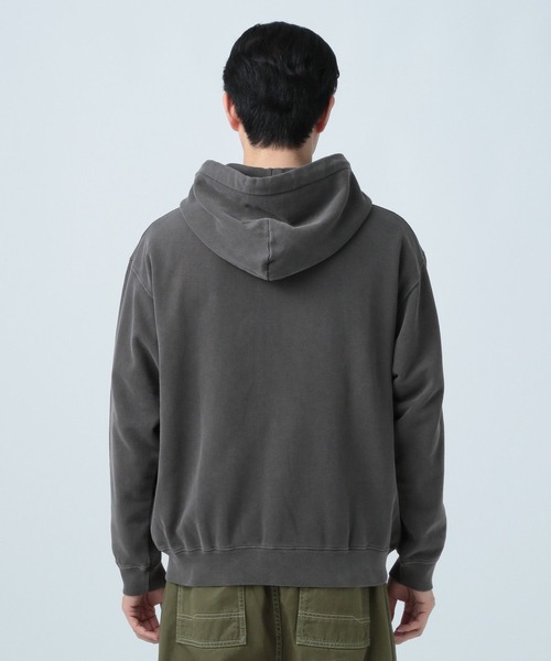 BAYFLOW(ベイフロー)の「LIVELY ZIPスウェットパーカー(パーカー・メンズ・チャコール/オフホワイト・LARGE/MEDIUM)」の7枚目の写真