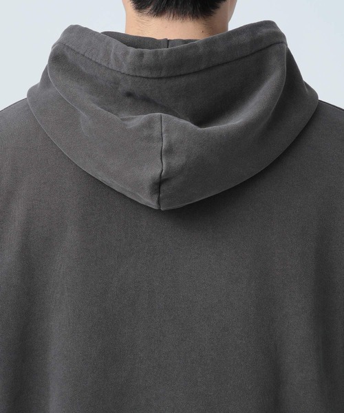 BAYFLOW(ベイフロー)の「LIVELY ZIPスウェットパーカー(パーカー・メンズ・チャコール/オフホワイト・LARGE/MEDIUM)」の12枚目の写真