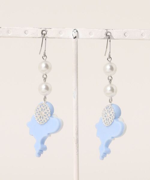 tone(トーン)の「【MUURABBTI】ファンシーバルーンピアス(MA)(ピアス(両耳用)・レディース・ピンク系その他2/ピンク系その他/ブルー・FREE)」の9枚目の写真
