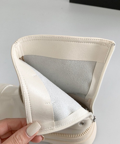 HALEY PESCA（ヘーリーペスカ）の「HALEY PESCA/厚底　ベルテッドエンジニアブーツ（ブーツ・レディース・ブラウン/アイボリー/ブラック・38/40/36）」の12枚目の写真