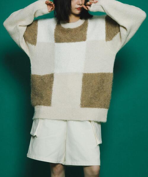 KBF（ケイビーエフ）の「フラップポケットショートパンツ（その他パンツ・レディース・アイボリー/カーキ/チャコールグレー・ONE）」の20枚目の写真