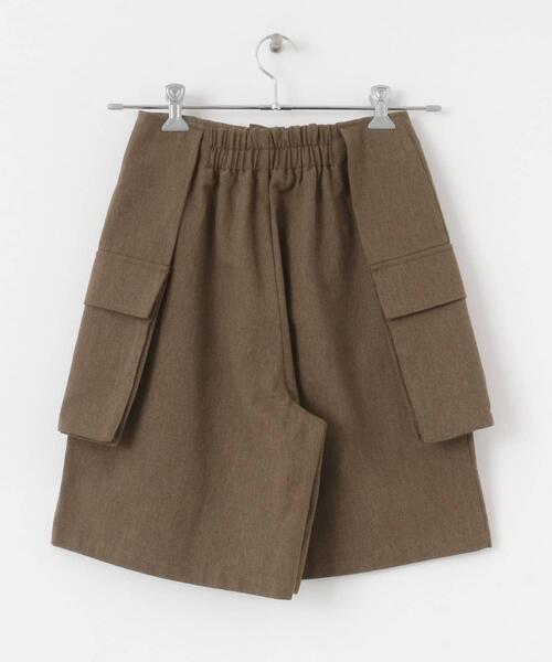 KBF（ケイビーエフ）の「フラップポケットショートパンツ（その他パンツ・レディース・アイボリー/カーキ/チャコールグレー・ONE）」の6枚目の写真