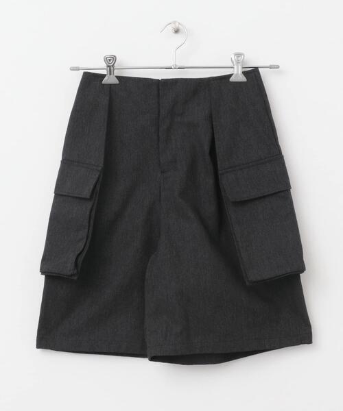 KBF（ケイビーエフ）の「フラップポケットショートパンツ（その他パンツ・レディース・アイボリー/カーキ/チャコールグレー・ONE）」の18枚目の写真