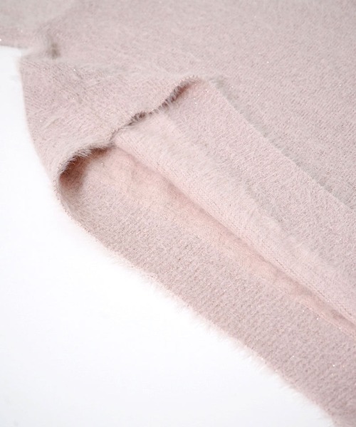 flower（フラワー）の「トゥウィンクルシャギーニット（ニット/セーター・レディース・ブルー/ピンク/アイボリー・FREE）」の17枚目の写真